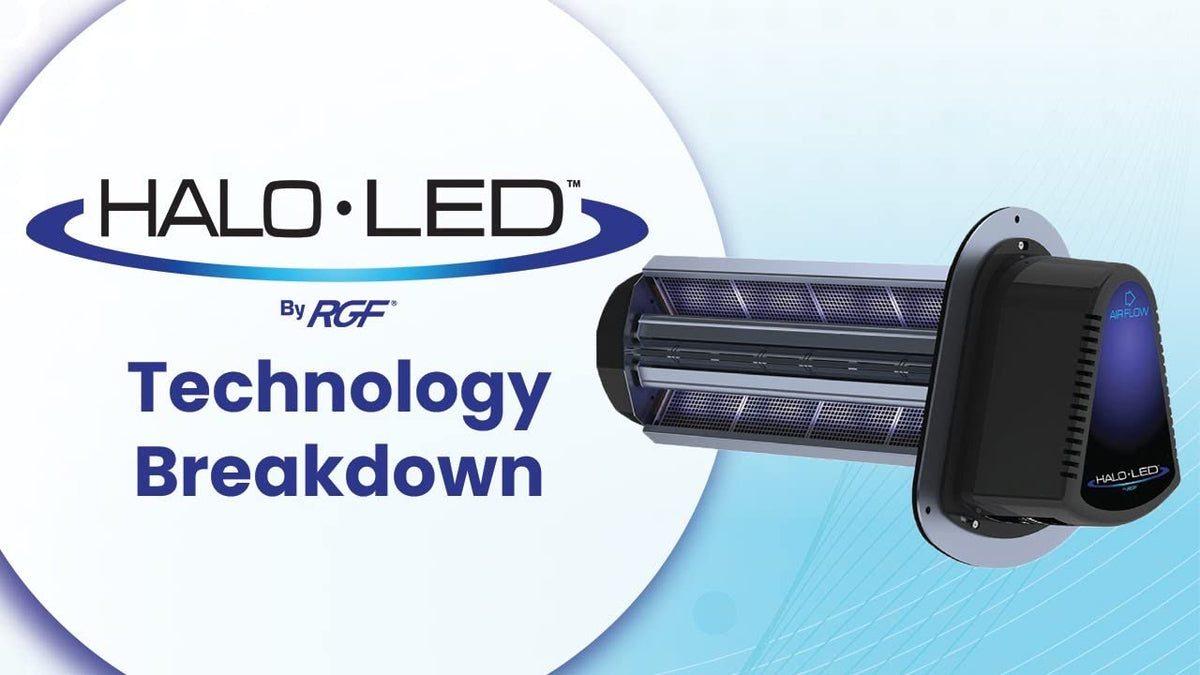 RGF REME HALO-LED in-duct air purifier - view 3